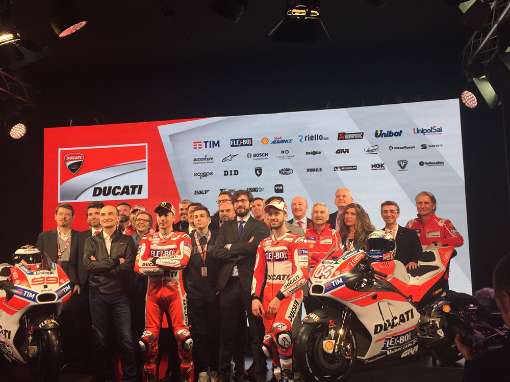 Ducati team Presentation 